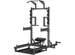 Smp01 Stativo Multifunzionale Con Piastra Per Sollevamento Pesi E Hip Thrust Commerciale Hms