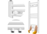 Radiatore Da Bagno Granitan | Raven - 70X30 Cm - Bianco - Design Moderno - Funzionale Ed Elegante