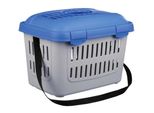 Transporter Grigio/Blu Per Pappagalli Piccoli, Medi E Grandi