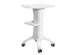 Carrello Per Salone Da Parrucchiere, Materiale Abs Leggero, Portata Massima 50 Kg, Bianco