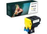 Toner Per Konica Minolta A0X-TNP27Y A0X5253 Giallo (Giallo) | Ricambio Per C25 Ineo+ 25