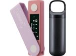 Ledger Nano X Rosa Pastello + Pod - Bundle Hardware Wallet - Bluetooth - Pod Originale Ledger