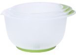 Set Di 3 Ciotole Per Mescolare Excellent Houseware, Polipropilene, 1,5/2/2,5 L, Trasparente/Grigio