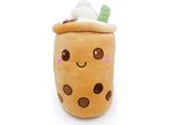 Buzz - Cuddle - Boba - Bubble Tea - Kawaii - Grande - Marrone - 50 Cm