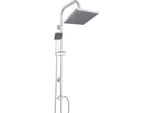 Granitan | Set Doccia ZN9 - Cromo - Doccia A Pioggia Di Alta Qualità - Inclusi Doccetta E Accessori