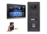 Videocitofono Ip Goliath Con Telecamera 10 Pollici Display Impronte Digitali Antracite : 10 Pollici In Nero : Scatola Da Incasso : 1 Monitor Quantità: 1 Monitor Colore: 10 Pollici In Nero Montaggio: Scatola Da Incasso