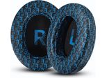 Inf Cuscinetti Auricolari Di Ricambio Per Cuffie Skullcandy Crusher Wireless, Hesh 3, Venue Nero + Blu