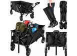 Geko | Carrello Pieghevole, 127L, 100Kg, 106X50X85, Per Spiaggia Campeggio Shopping, Pieghevole, Carrello Da Giardino, Carrello A Mano, Carrello Da Trasporto, Carrello Da Spiaggia