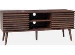 Mobile Tv Scandinavo A 2 Ante, 120Cm, Marrone