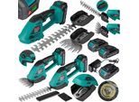 ️Tagliasiepi A Batteria AL-FA 2 In 1, 2 Batterie Agli Ioni Di Litio, 21 V, 2,0 Ah, Forbici Per Arbusti, Forbici Da Giardino, Forbici Per Erba, Forbic