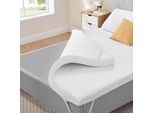 Topper Per Materasso 140X200Cm 6 Cm Di Altezza Topper Per Materasso In Gel Memory Foam H2&H3 Sfoderabile E Lavabile Box Spring Bed Divano Letto