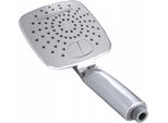 Granitan | Soffione 2 Funzioni - Cromo Lucido - Ugelli Anticalcare - Filettatura Standard 1/2""