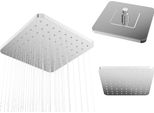 Granitan | Soffione A Pioggia K - 225 Mm - Cromo - Design Moderno - Alta Qualità - Facile Installazione