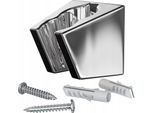 Granitan | Supporto Per Soffione Doccia - Cromo - Utilizzabile Universalmente - Facile Installazione - Viti Incluse