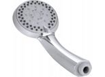 Granitan | Soffione Doccia 8003 - Cromo - 5 Funzioni - Anticalcare - Uso Universale