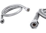 Granitan | Tubo Doccia - 70 Cm - Cromo - Flessibile - Alta Qualità - Per Il Bagno