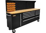 Jcb | Banco Da Lavoro Mobile, Banco Da Lavoro In Metallo, Banco Da Lavoro Su Ruote, Banco Da Lavoro Con Cassetti, Per Garage