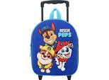 Vadobag Zaino 3D Paw Patrol Another Dimension Può Anche Essere Tirato Come Un Trolley Blu Taglia Unica