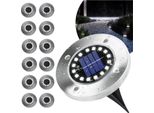 Blixtar 12X Luce Da Giardino A Energia Solare 16 Led, Luce Di Uscita Impermeabile