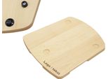 Tavola In Legno Di Faggio Laccato Per Thermomix Con Rotelle TM5 TM6 + Incisione