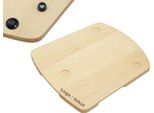 Tavola In Legno Di Faggio Trattato Con Olio Per Thermomix Con Rulli TM5 TM6 + Incisione