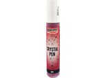 Pentart Crystal Pen Pasta Di Cristallo In Penna Per La Lavorazione Del Broccato Rosso 30 Ml