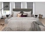 Hnl Biancheria Da Letto In Flanella Noor Taupe 155X220 Cm + 80X80 Cm