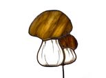 Tappo Per Piante Di Funghi Porcini Avalglass In Vetro Colorato, 11,5 Cm, Fatto A Mano, Decorazione Forestale Per Vasi Da Fiori