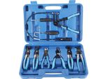 Luxtom | Set Di Pinze Stringitubo, 9 Pezzi, Con Cavo Bowden, Per Autoveicoli, Pinze A Nastro A Molla, Pinze Stringitubo, Pinze A Nastro A Molla