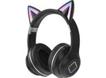 Inf Cuffie Bluetooth DR57 - Batteria A Lunga Durata Nero