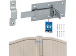 Kotarbau® Catenaccio Universale In Acciaio Catenaccio 60 X 130 Mm Dritto Per Porte E Cancelli Catenaccio Per Cancello Da Giardino Catenaccio Per Cancello Da Giardino Scrocco Per Porta Catenaccio Scorrevole Bloccabile Resistente Alle Intemperie