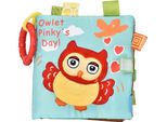 Baby Soft Cloth Stlop Story Book Infant Rattle Toy Early Learning Development Toy (Gufo)