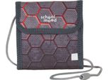 School-Mood Borsello Da Collo Portafoglio Neck Pouch Mika Grigio Scuro