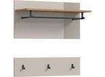 Xonox.Home Pannello Scorrevole (L/H/D: 80X80X28 Cm) In Riproduzione Cashmere E Riproduzione Cashmere