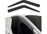2X Paravento Parapioggia Per Ford Transit 2000-2014 Acrilico Scuro