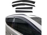4X Paravento Parapioggia Per Dacia Duster 2010-2017 Acrilico Scuro