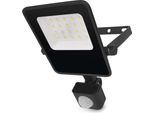 Emos Faretto Led Nero Con Sensore Di Movimento 10W 150Lm/W ZS2913