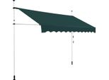 Costway Tenda A Morsetto 300 Cm, Tenda Da Sole Per Balcone, Regolabile In Altezza, Idrorepellente, Tenda Da Sole Con Manovella, Tenda Da Sole, Protezione Solare, Verde