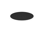 Joho Soffione Doccia A Pioggia 10 Pollici, Soffione Doccia In Acciaio Inox Xl Soffione Doccia A Pioggia Rotondo Con Ugelli Anticalcare Incorporato Soffione Doccia D25Cm Nero
