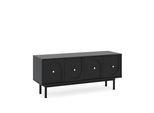 Mobile Tv Mazoma MZ01 - Nero Con Maniglie Dorate - 154 Cm