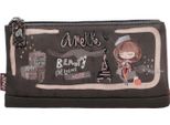 Anekke Borsa Mademoiselle Flexible Rfid Wallet Multicolor Marrone Scuro