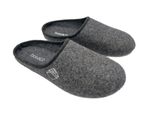 BOSACO- Pantofole In Feltro Da Uomo Grigio Taglia 40 - Pantofole Fatte A Mano Con Suola In Feltro Antiscivolo, Calde Pantofole Invernali Per Casa E Ufficio