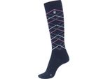 Cavallo Calze Da Equitazione Serra Calze Blu Scuro Sportswear Hw 25, Taglia:35-38