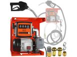 Bjc Pompa Olio Riscaldamento Automatico Pompa Olio Pompa Diesel Cambio Olio 230V /0,75Kw Pompa Autoadescante Con Pistola Automatica, Pompa Carburante, Pompa Di Aspirazione