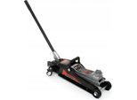 Kraft&Dele | Cric Idraulico, 2,5T, 135-387Cm, Piatto Per Auto Ribassate - Cric Di Manovra Con Cuscinetti In Gomma