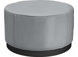 Coperchio Per Vasche Idromassaggio Impermeabile - Coperchio Antipolvere Grigio Rotondo 200X200X85Cm - Coperchio Protettivo Per Vasche Idromassaggio