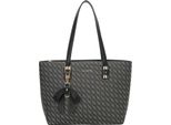 Gallantry, Shopper Da Donna Con Intreccio E Fiocco Decorativo, Nero