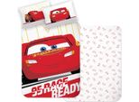 Set Di Biancheria Da Letto Disney Pixar Cars Saetta Mcqueen 135X200Cm 80X80Cm