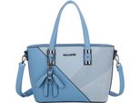 Gallantry, Borsa Da Donna Con Fiocco E Motivo Grafico, Blu