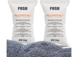 Posh Asfalto A Freddo 50 Kg Miscela Bituminosa 0-8 Mm, 2 X 25 Kg